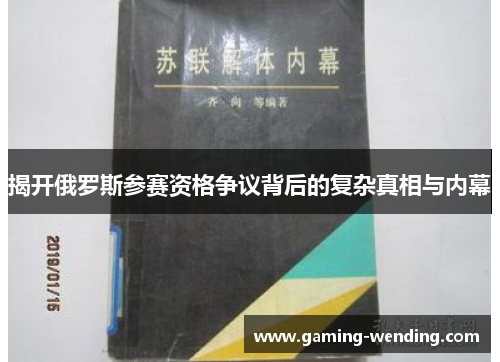 揭开俄罗斯参赛资格争议背后的复杂真相与内幕